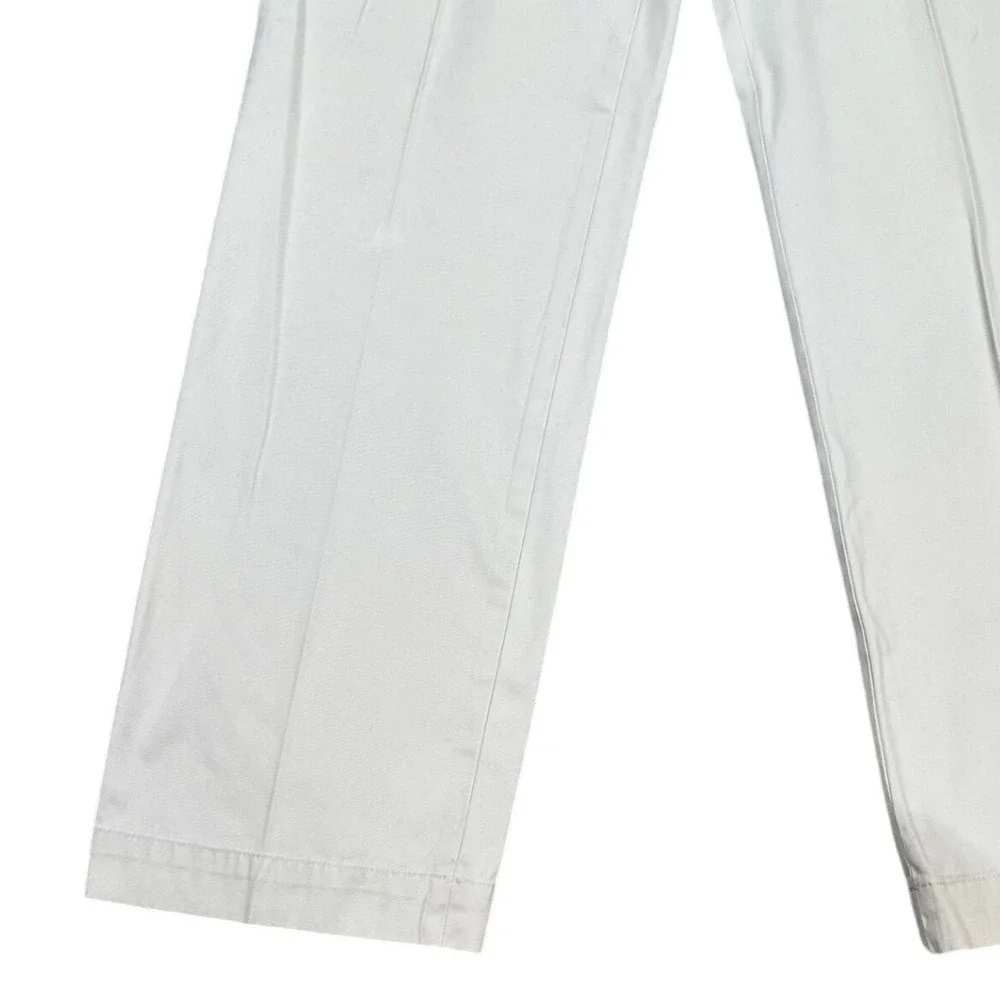 Banana Republic Chino Pants Mens 32x30 Khaki Straight Leg Flat Front‎ Twill EUC